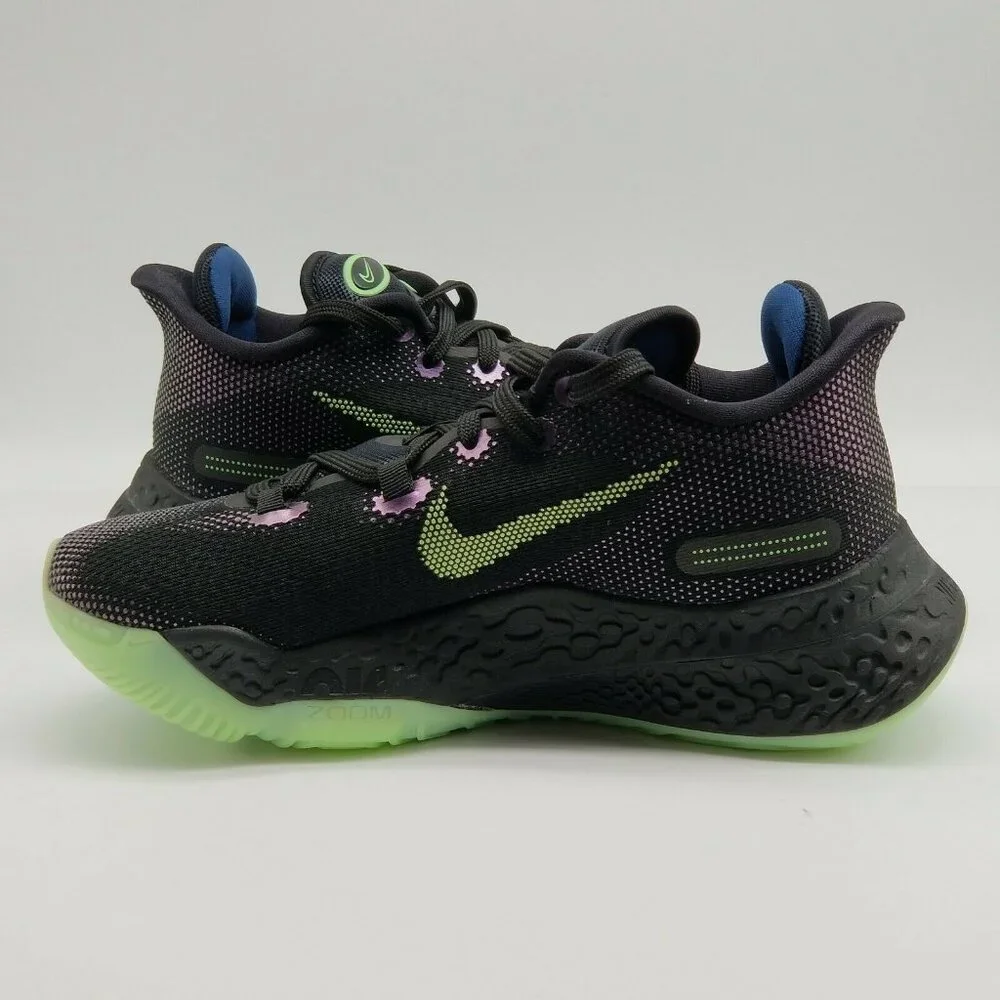 Nike Air Zoom BB NXT Dangerous Mens 4.5 Black Green Basketball‎ Shoes CK5707-001